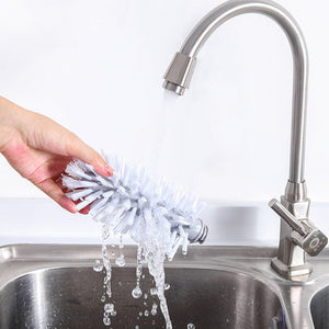 Suction Bottle Cleaning Brush