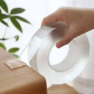 Reusable Double Sided Transparent Tape